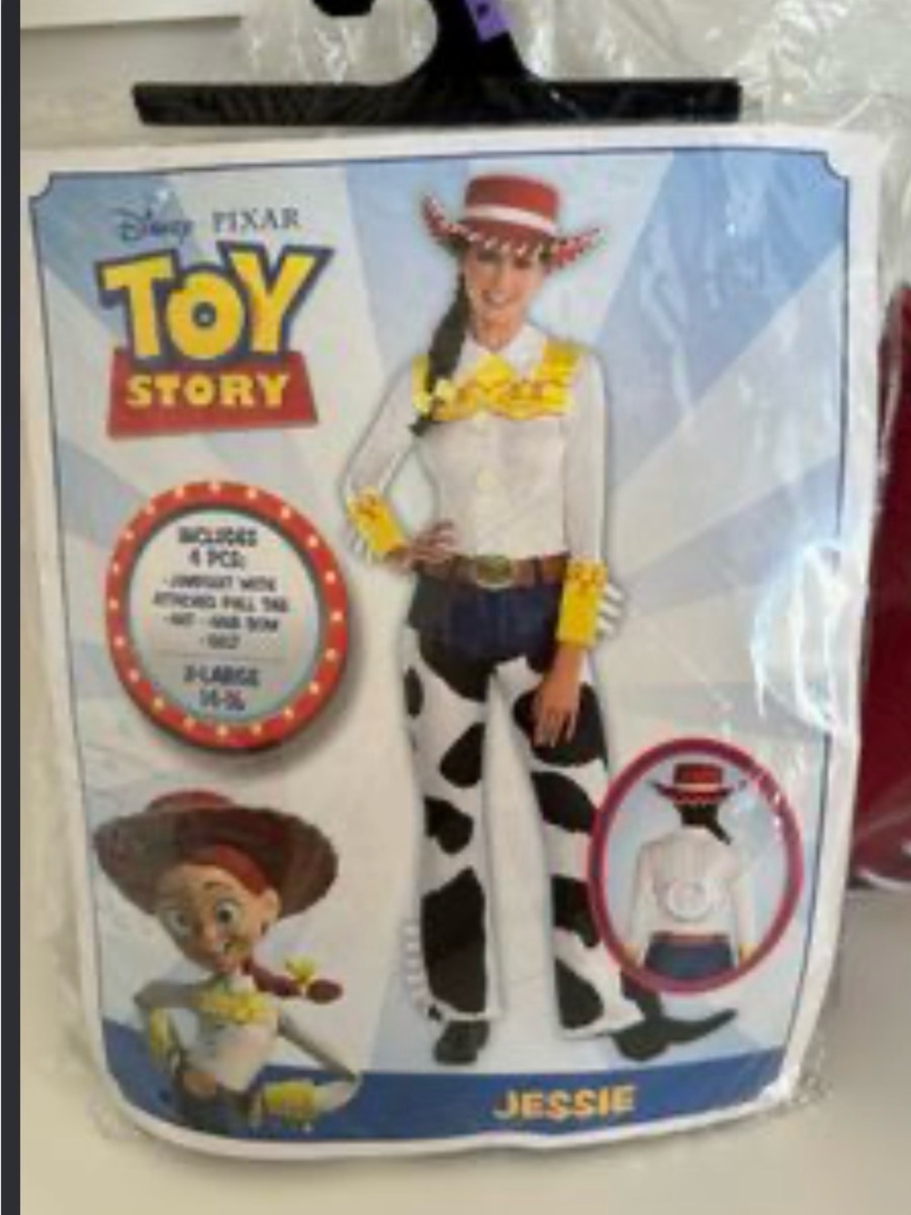 Disney Pixar Toy Story Jessie Adult Costume NWT Size 10-12